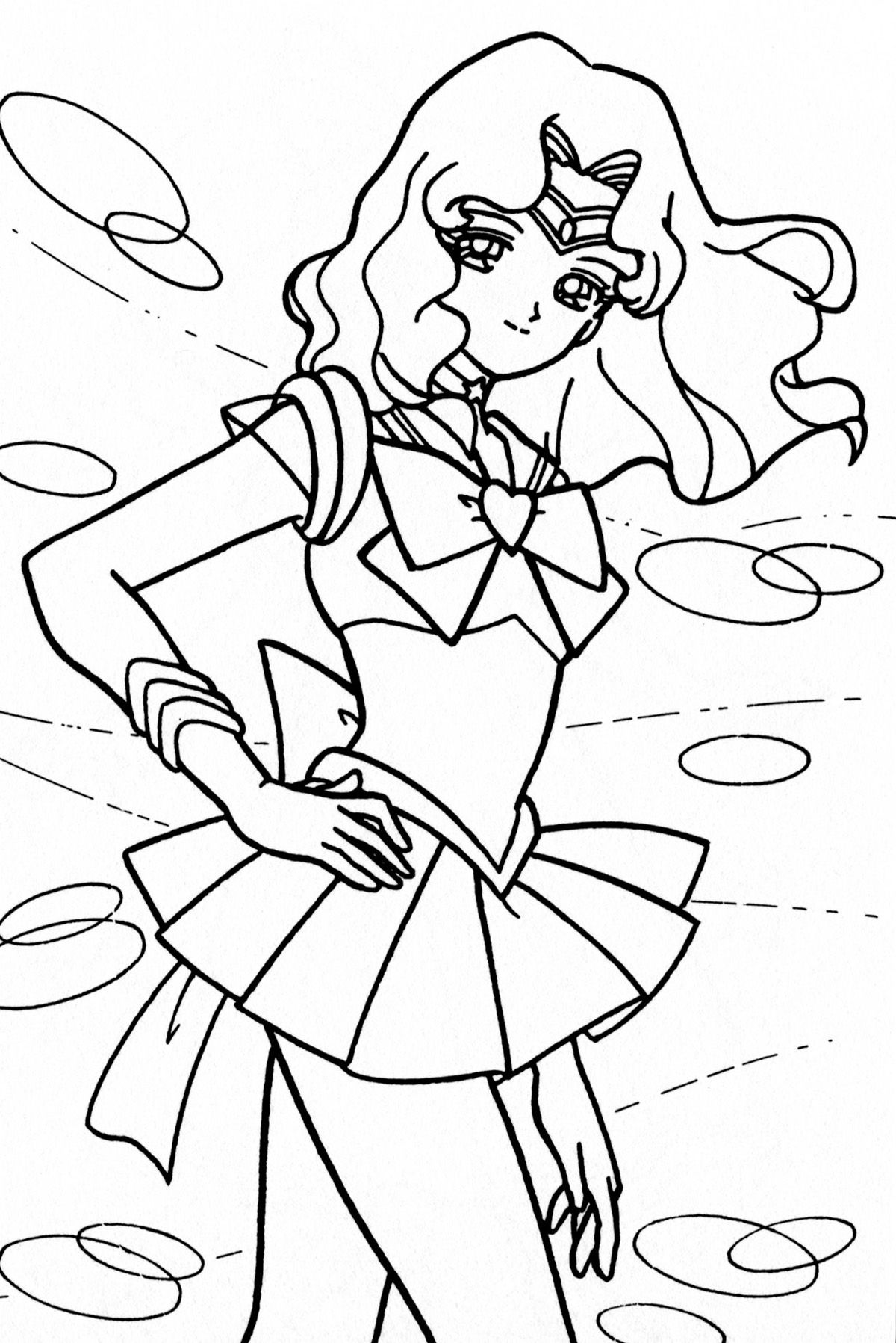 1200x1797 Sailor Neptune Amazing Coloring Pictures Coloring