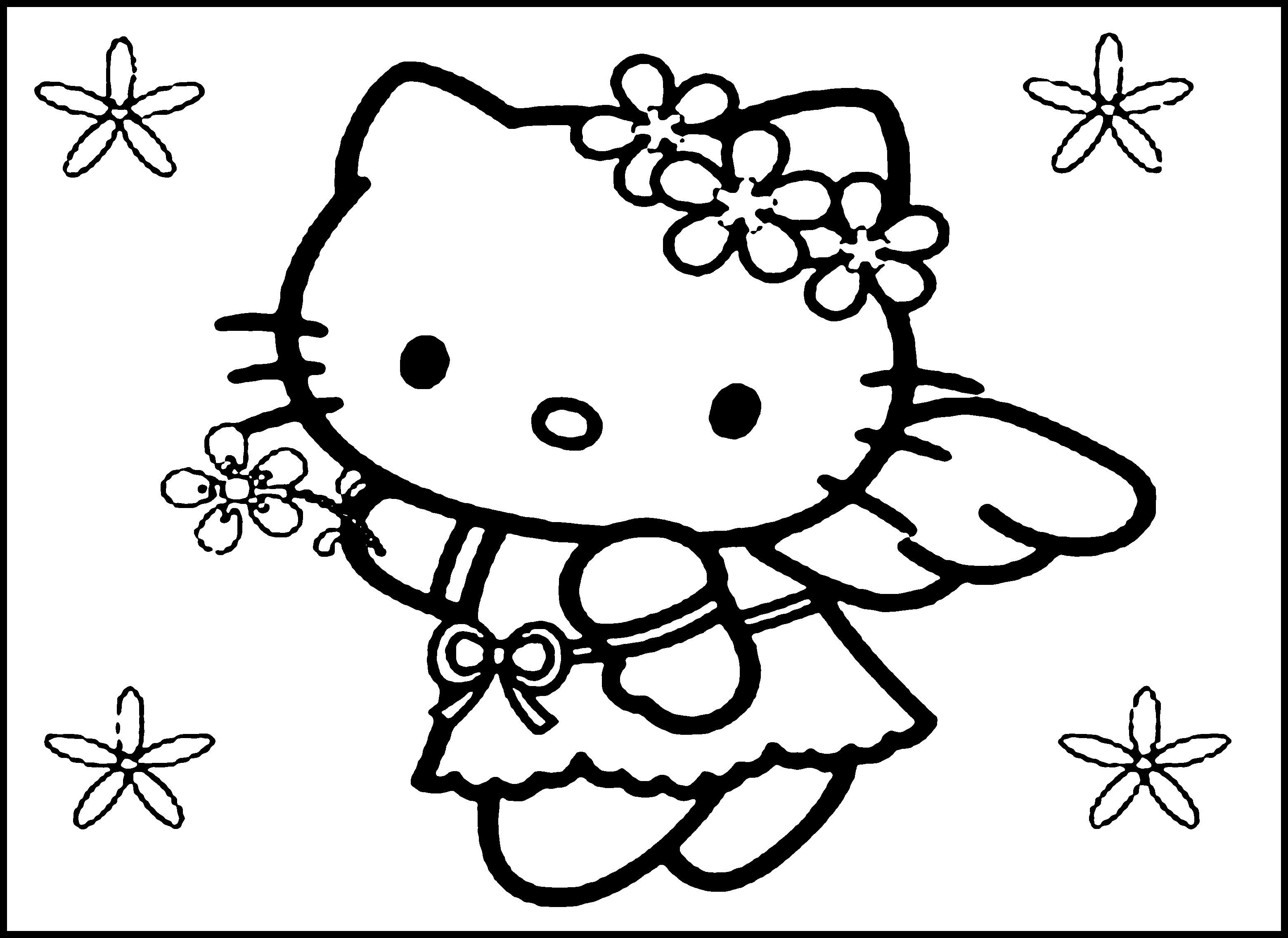 3120x2271 Hello Kitty Nerd Coloring Pages Coloring Page Fun