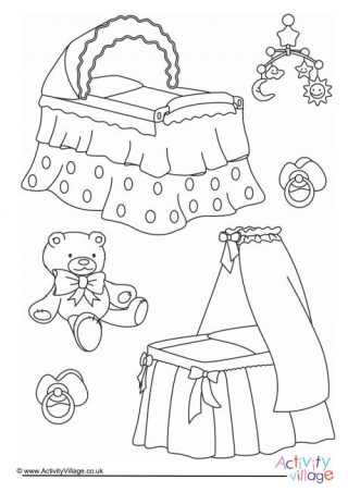 320x452 Baby Colouring Pages For Kids