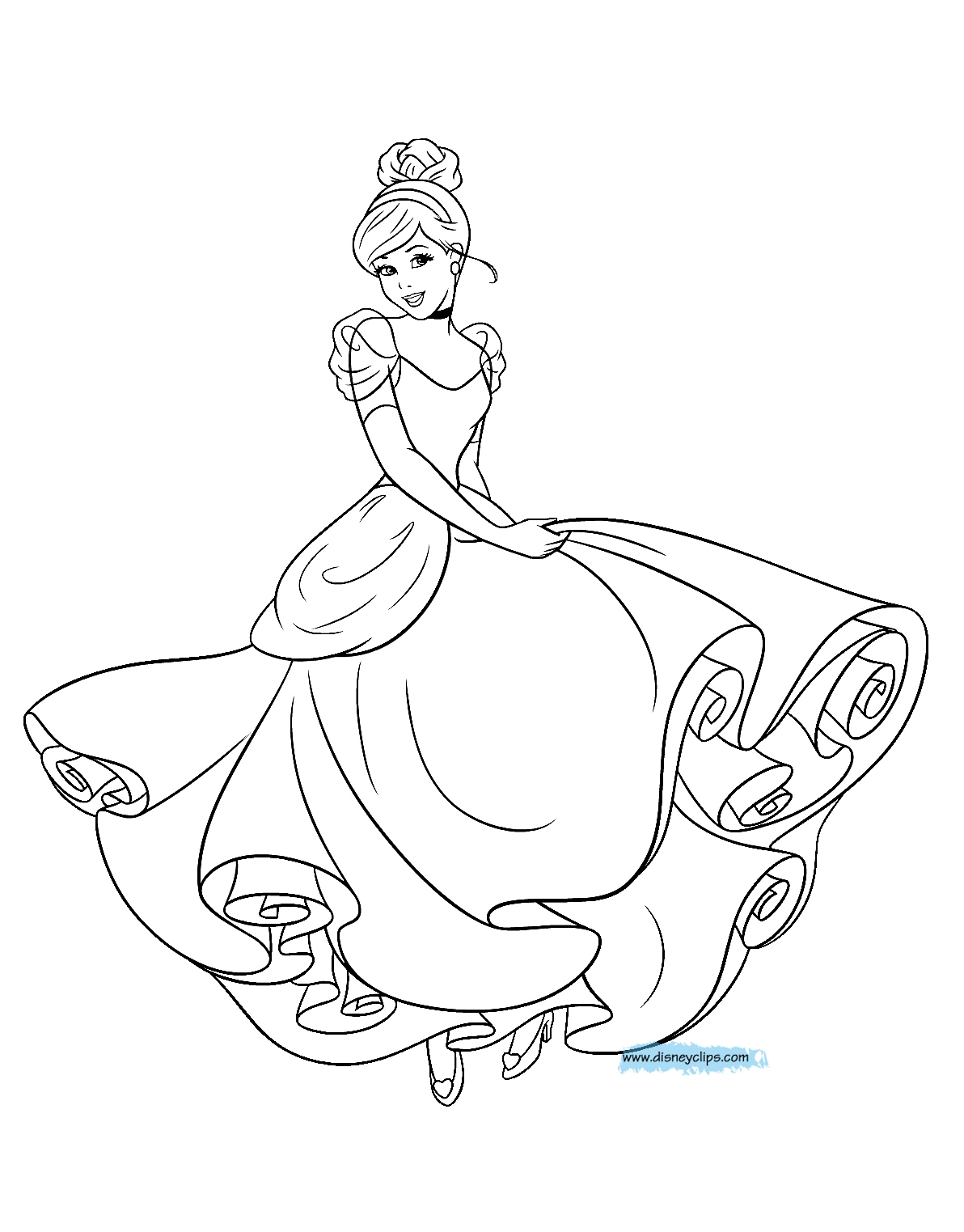 1192x1523 Cinderella Coloring Pages Best Of Cinderella Coloring Pages Logo