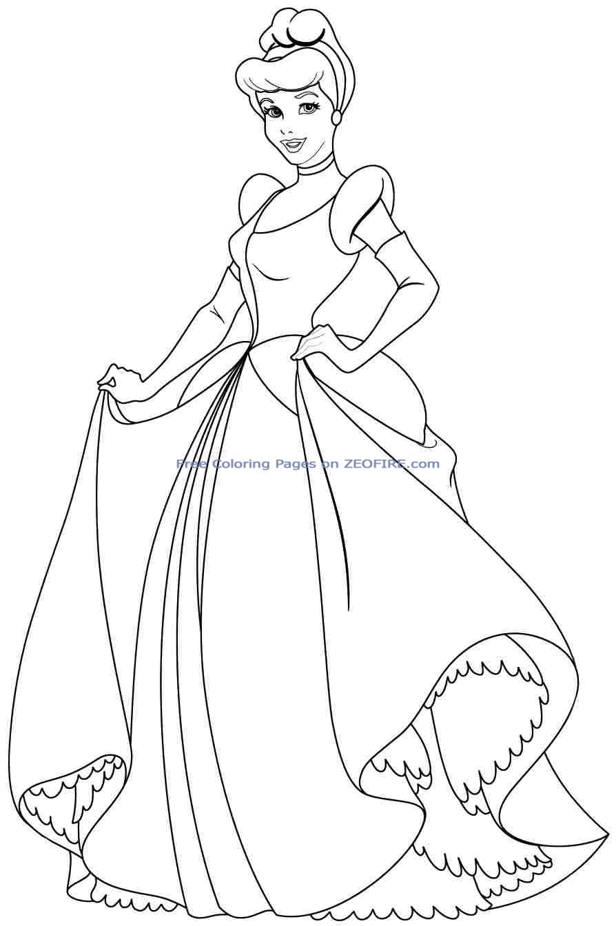 894x1344 New Disney S Cinderella Coloring Pages And Activity Sheets Adult