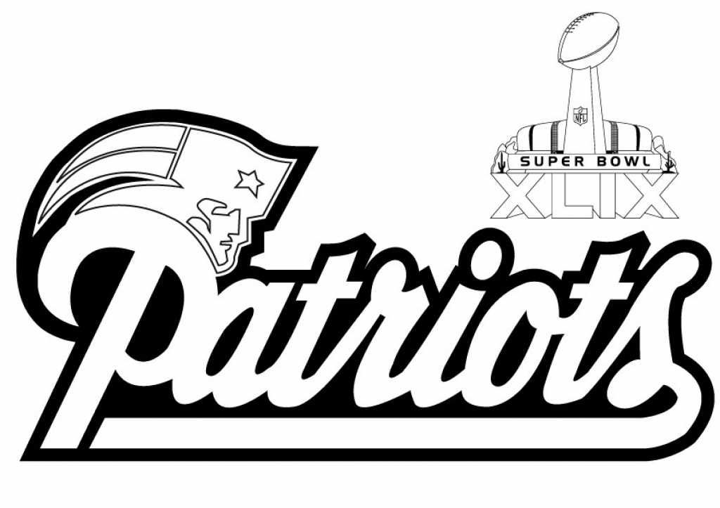 1024x723 New England Patriots Coloring Pages