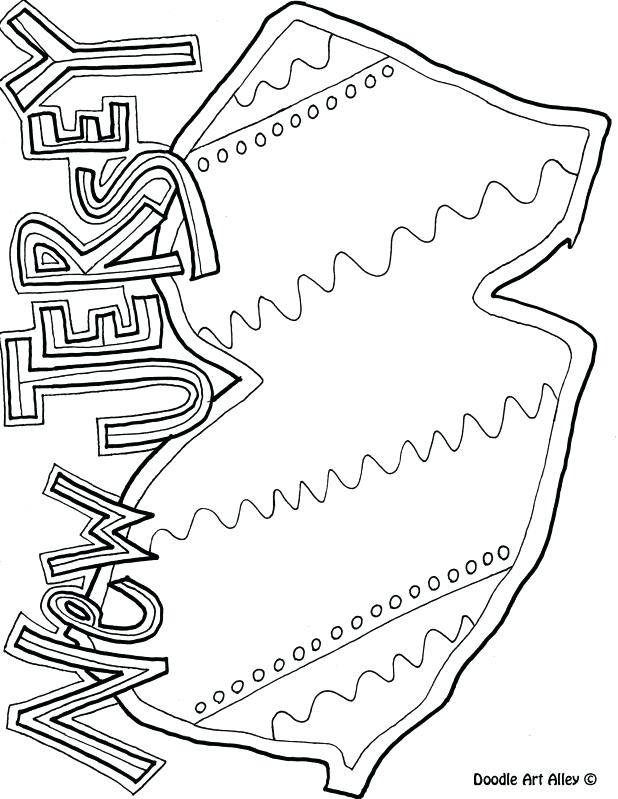 618x799 New Jersey State Coloring Page Free Printable Coloring Pages Click
