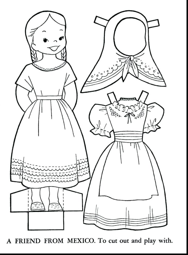 728x988 New Mexico Coloring Pages Kids Coloring Native In Dress Coloring
