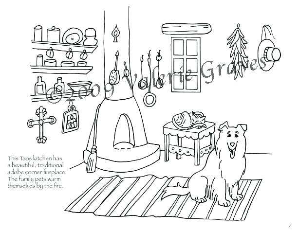 612x475 New Mexico Coloring Pages