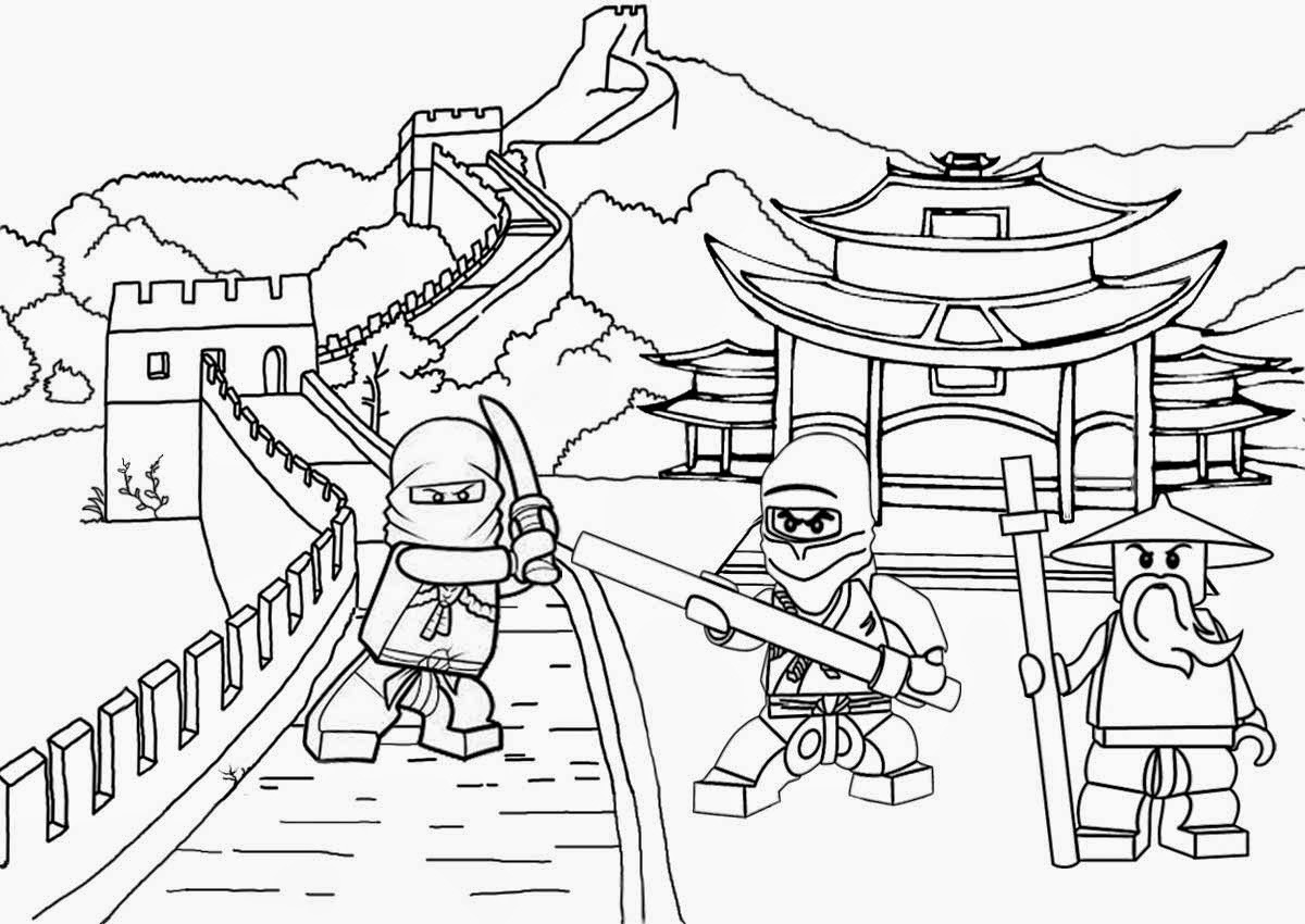 1200x850 New Ninjago Coloring Pages