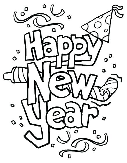 438x563 New Years Coloring Pages Inspirational Design Ideas New Years