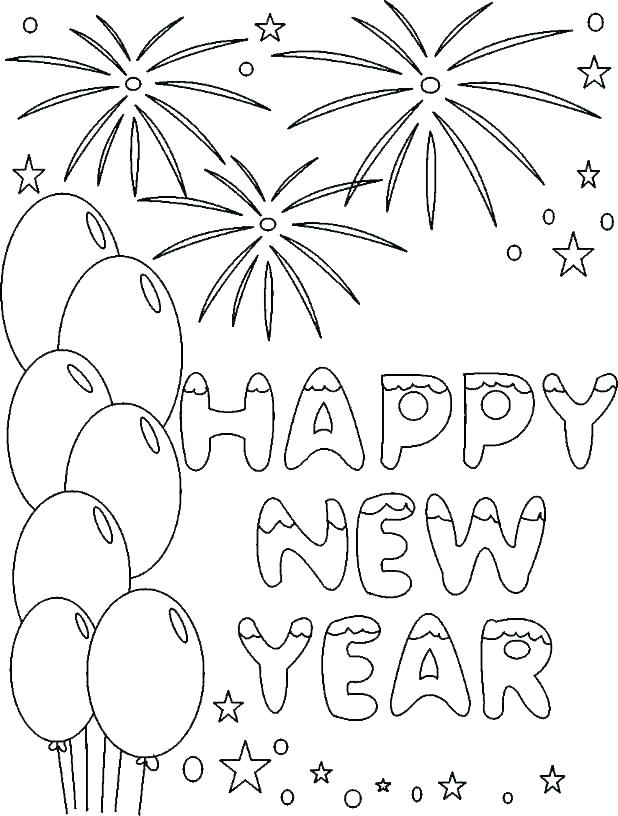 618x816 New Years Coloring Pages New Years Printable Coloring Pages New