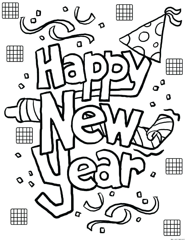 736x946 New Years Coloring Pages Detail Coloring Pages Free New Years Day