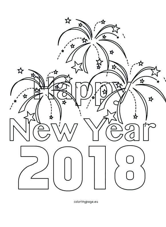 581x794 Happy New Years Colouring Pages Kids Coloring New Years Printable
