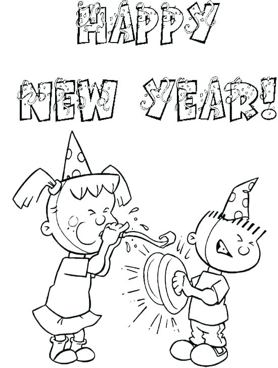 550x727 New Years Coloring Pages Printable New Years Coloring Pages Year