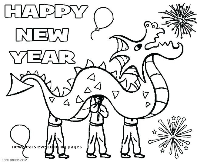650x535 New Years Day Coloring Pages New Years Eve Day Ring Pages Year
