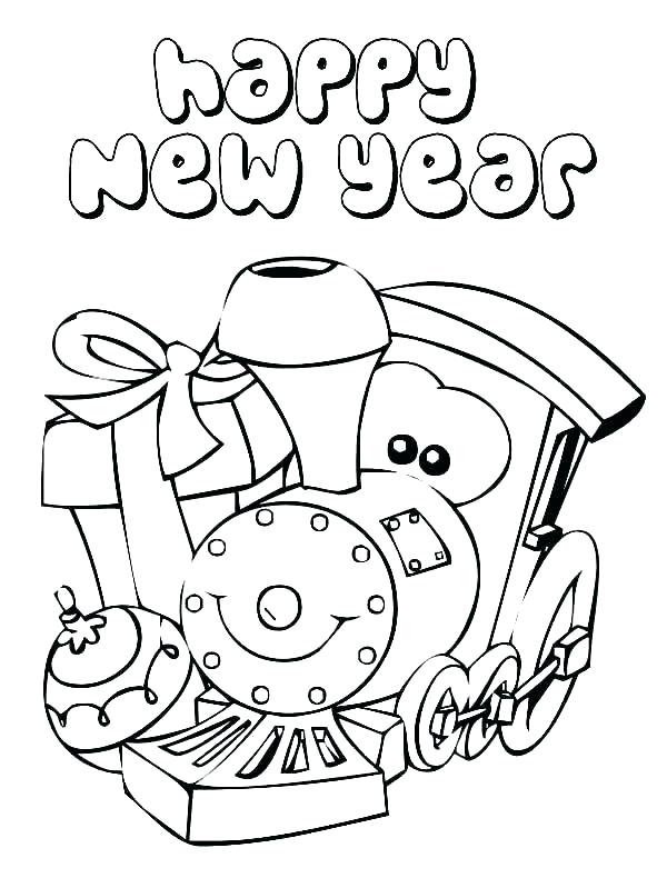 600x799 New Years Coloring Pictures Happy New Years Coloring Pages Happy