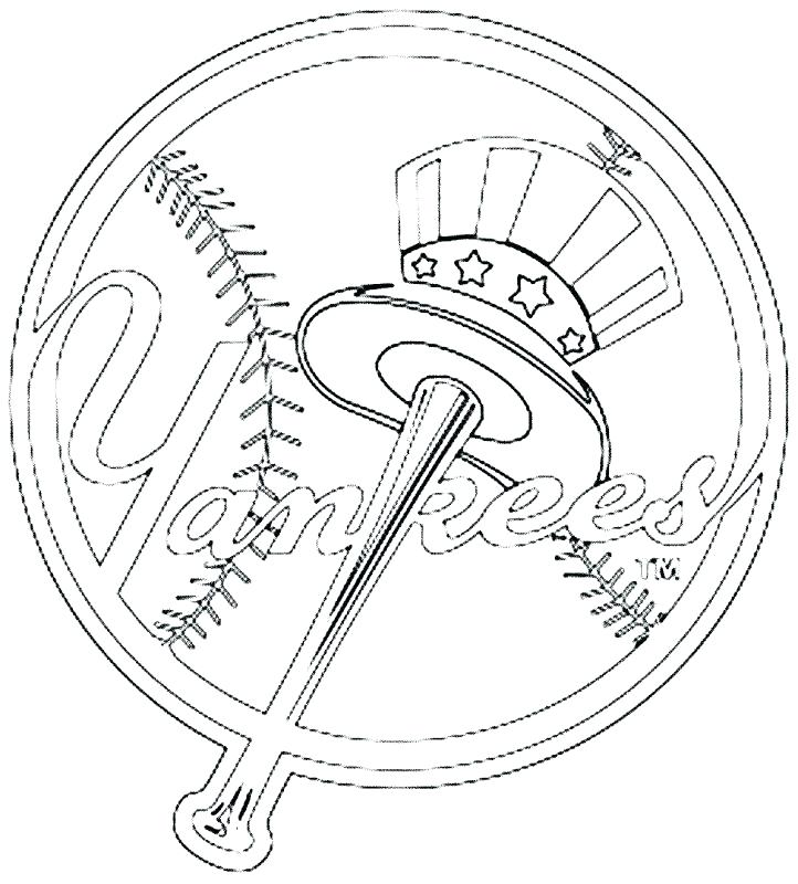 722x800 New York Yankees Coloring Pages