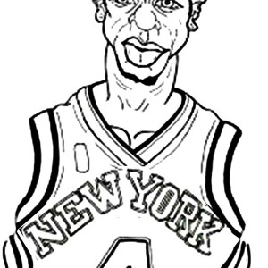 300x300 Nba New York Knick Coloring Page Color Luna