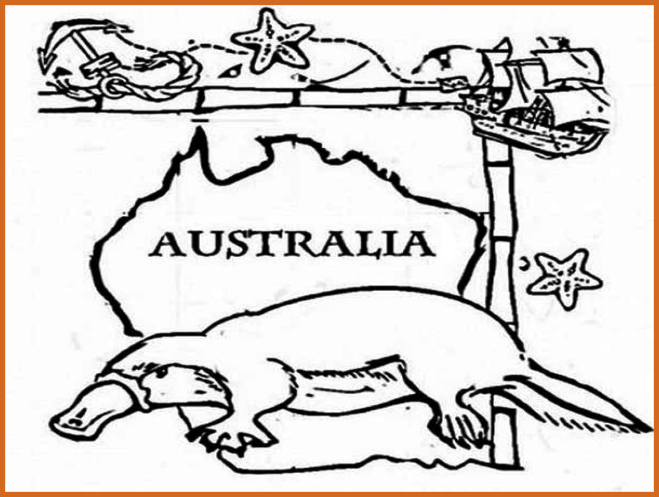 1300x980 Best Fresh Australia Flag Outline Of New Zealand Coloring Page