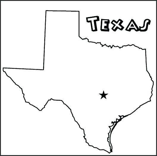 528x522 Texas Flag Coloring Page Pdf State Sheet Printable Outline