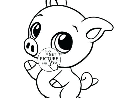 440x330 Baby Coloring Pages Coloring Pages Baby Pig Animal Coloring Page