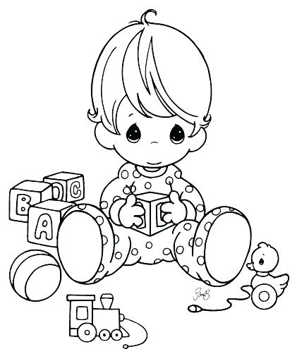 421x512 Newborn Baby Coloring Pages New Years Baby Coloring Pages