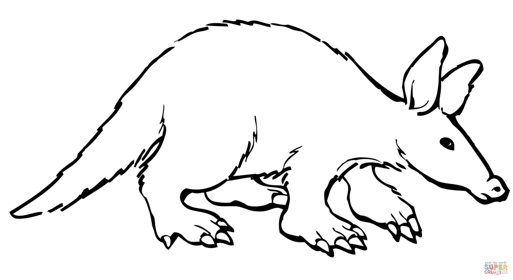 2126x1162 Aardvark Coloring Pages Collection Coloring For Kids
