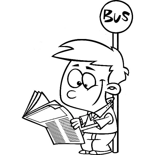 600x600 Reading Newspaper