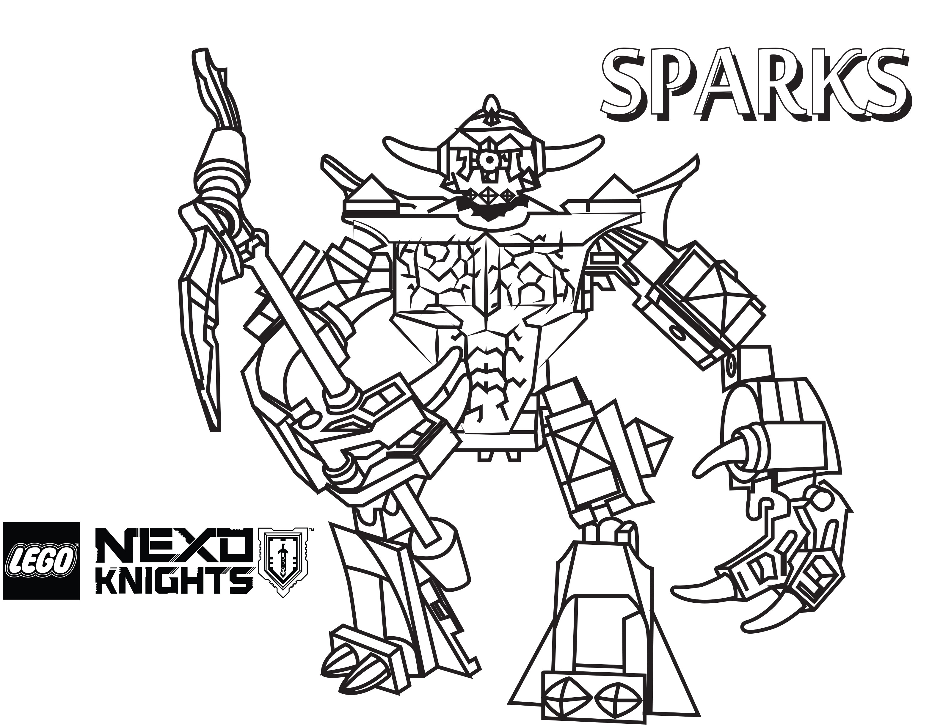 3161x2445 Nexo Knights Coloring Pages Gallery Free Coloring Sheets