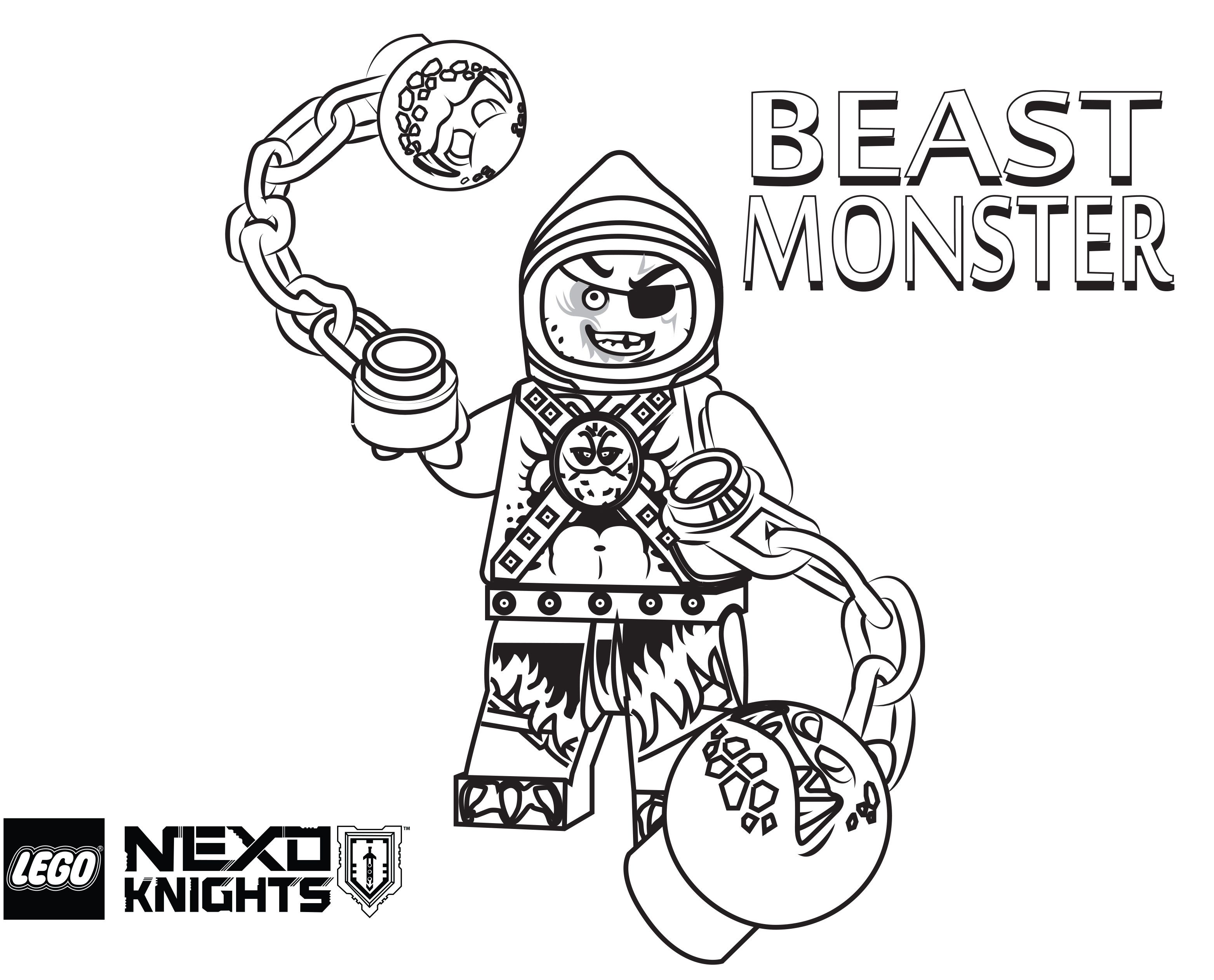 3126x2524 Lego Nexo Knights Coloring Pages Free Printable Lego Nexo