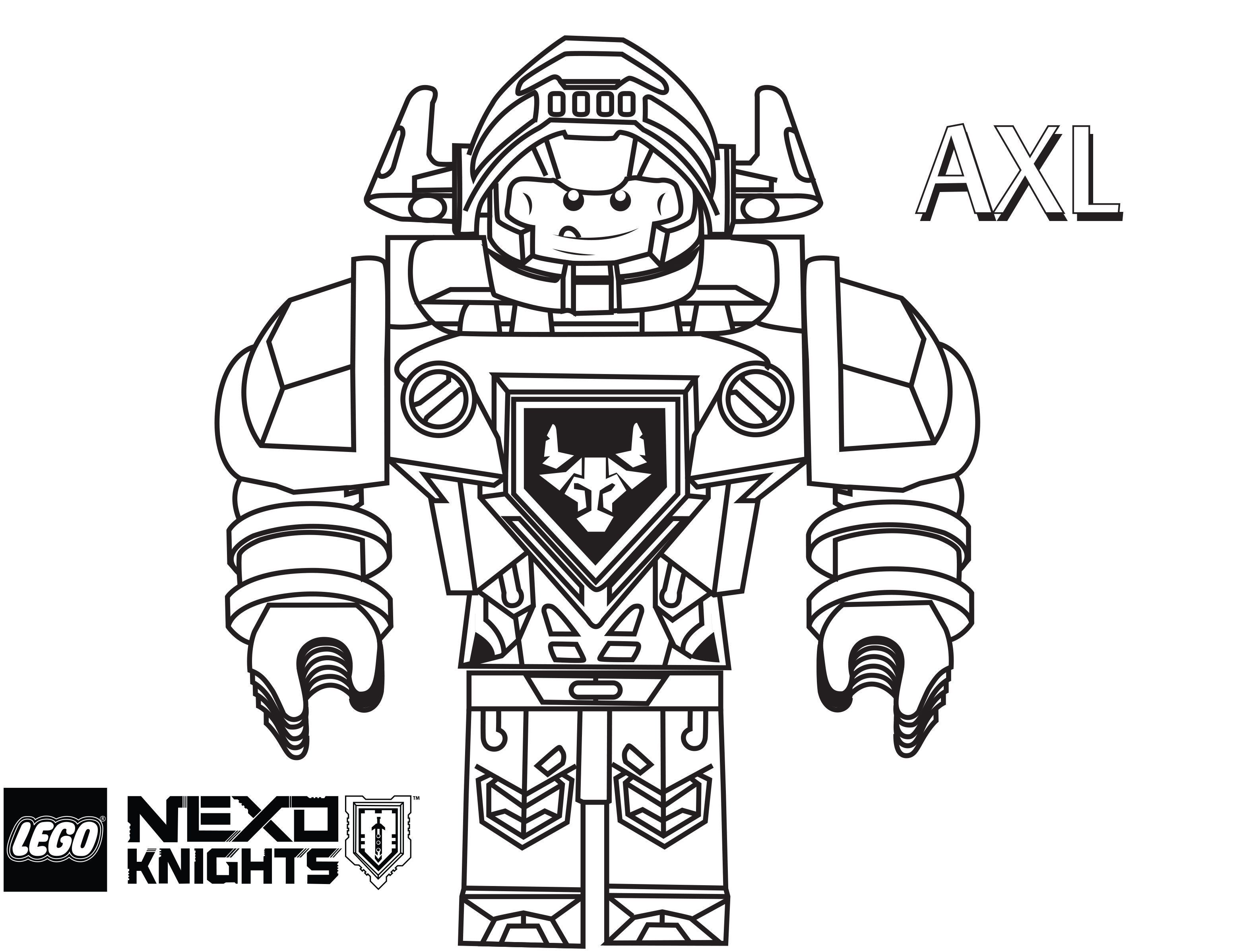 3137x2395 Lego Nexo Knights Coloring Pages Free Printable Exceptional Lego
