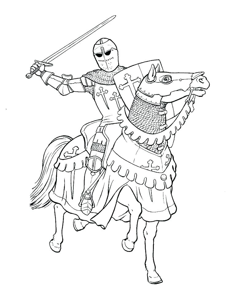 736x946 Knight Coloring Page Coloring Pages Knights Coloring Pages