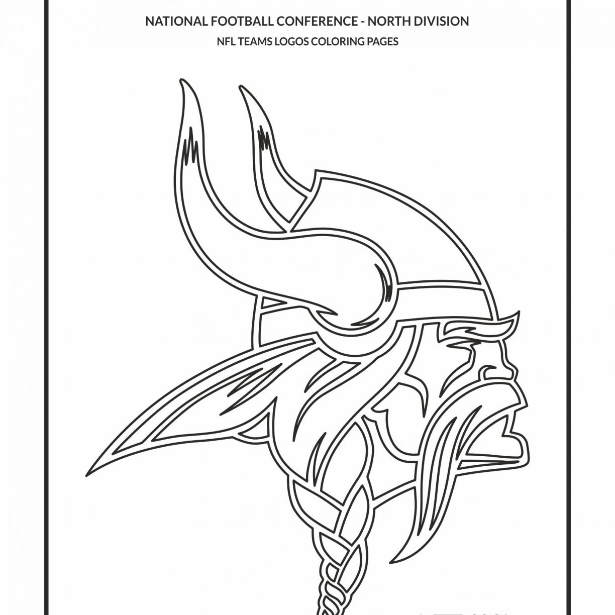 1224x1224 Nfl Coloring Pages With Logo Page General Seahawks Carolina