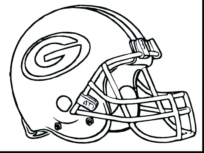 863x647 Nfl Helmet Coloring Pages Easy Football Color Sheet Helmets