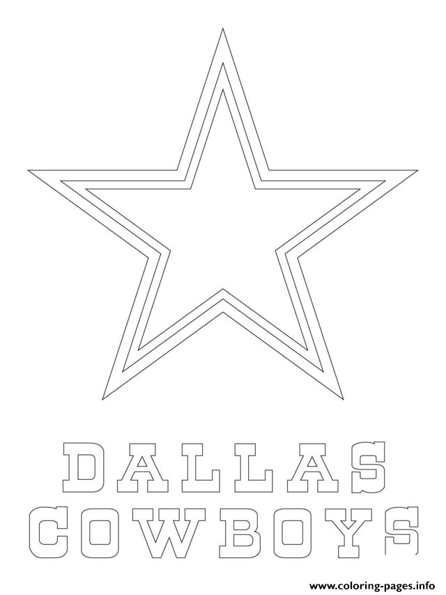 640x853 Nfl Coloring Pages Logo