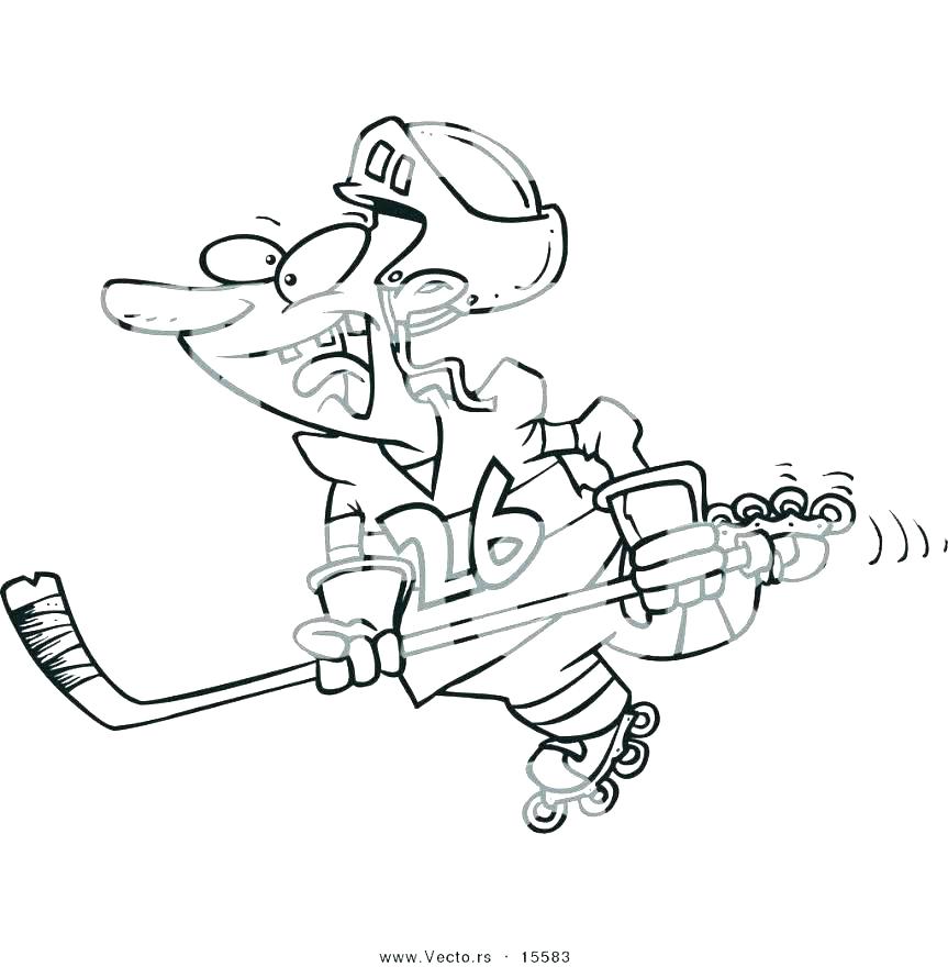 863x880 Nhl Hockey Coloring Pages