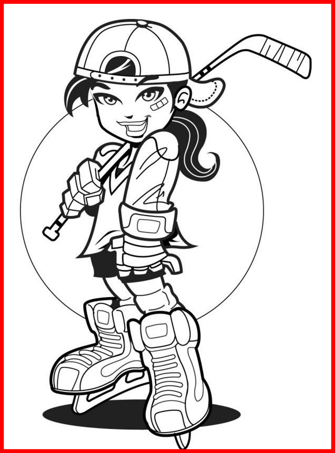 Nhl Logo Coloring Pages