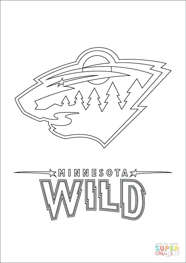 595x842 Nhl Logo Coloring Pages Click The Wild Logo Coloring Pages Hockey