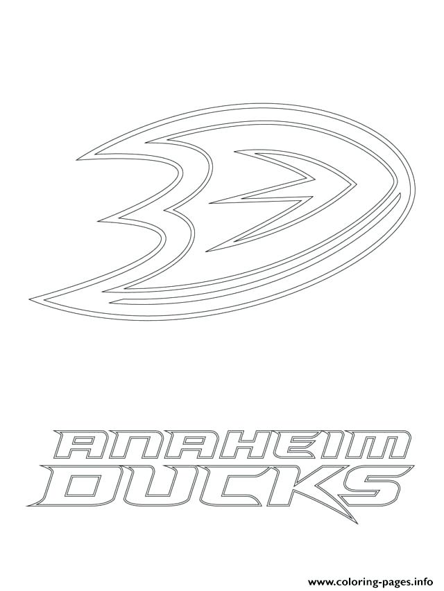 640x853 Nhl Logo Coloring Pages Ducks Logo Hockey Sport Coloring Pages