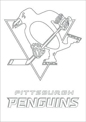 304x430 Nhl Logo Coloring Pages Slavyanskiy Club