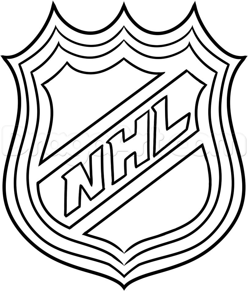 810x952 Nhl Team Logos Coloring Pages