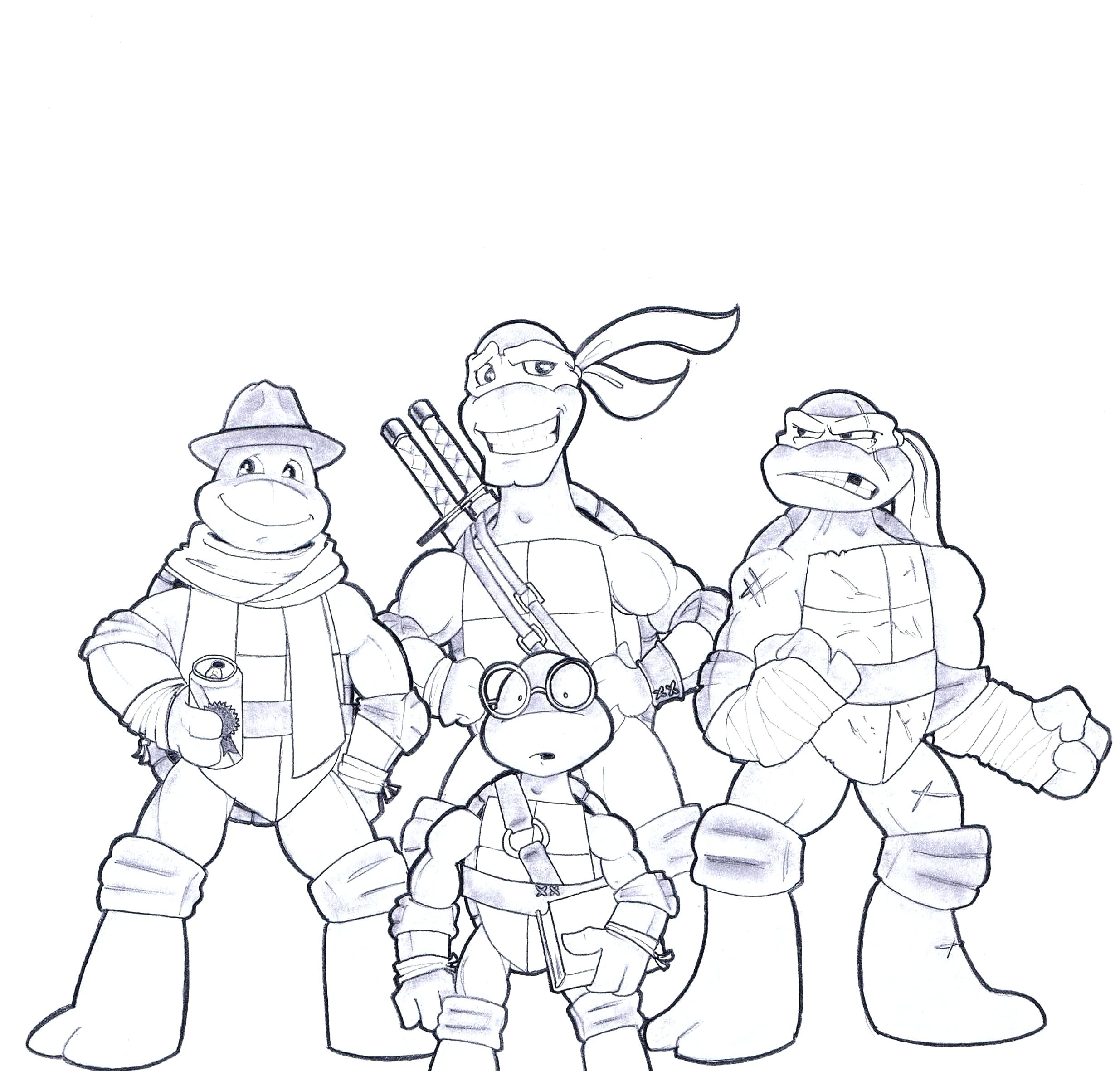 2470x2362 Coloring For Kids Ninja Nicks Turtles Teenage Mutant Beautiful