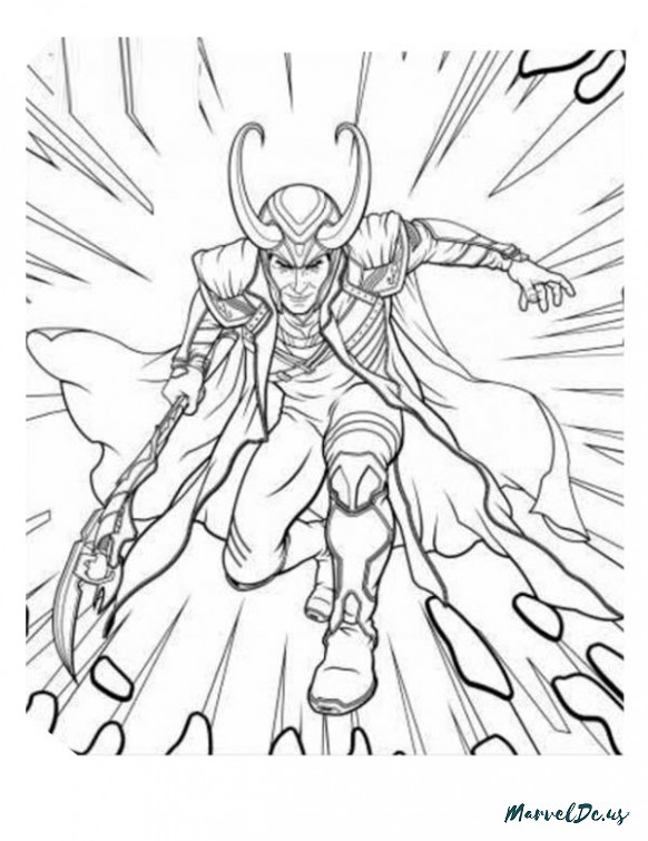 582x755 Fine Nick Fury Coloring Pages Image