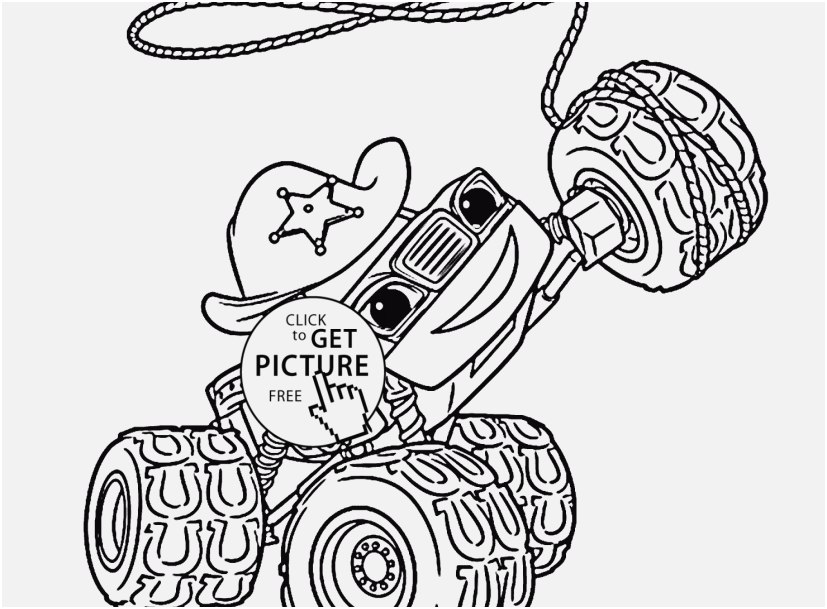 827x609 Blaze Coloring Pages Graphic Blaze Monster Truck Starla Coloring