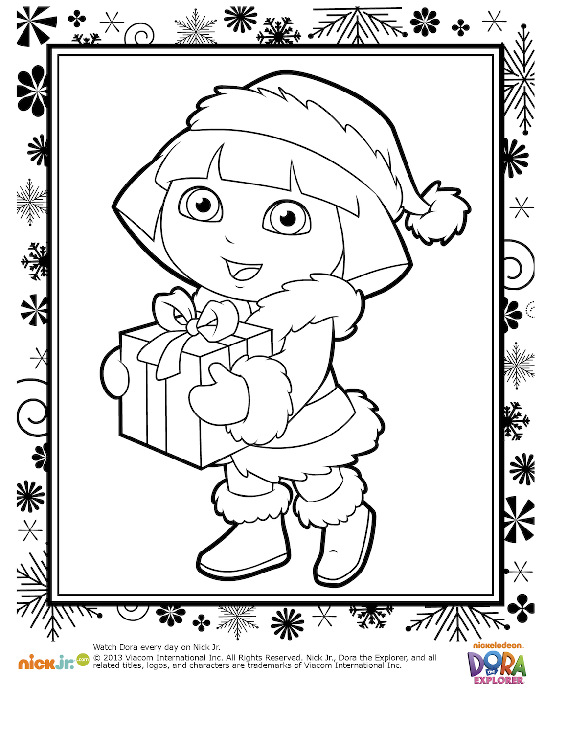 1159x1500 Christmas Coloring Pages