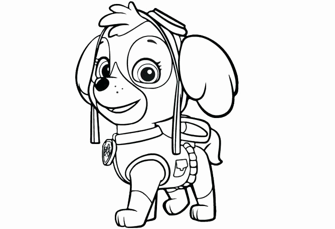 668x458 Nick Jr Paw Patrol Printable Coloring Pages Bubble Guppies Best