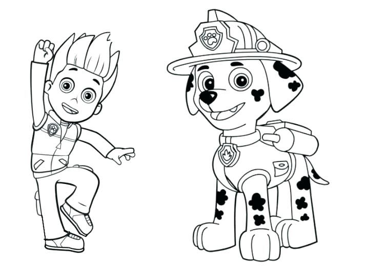 720x540 Elegant Paw Patrol Christmas Coloring Pages Or Paw Patrol Color