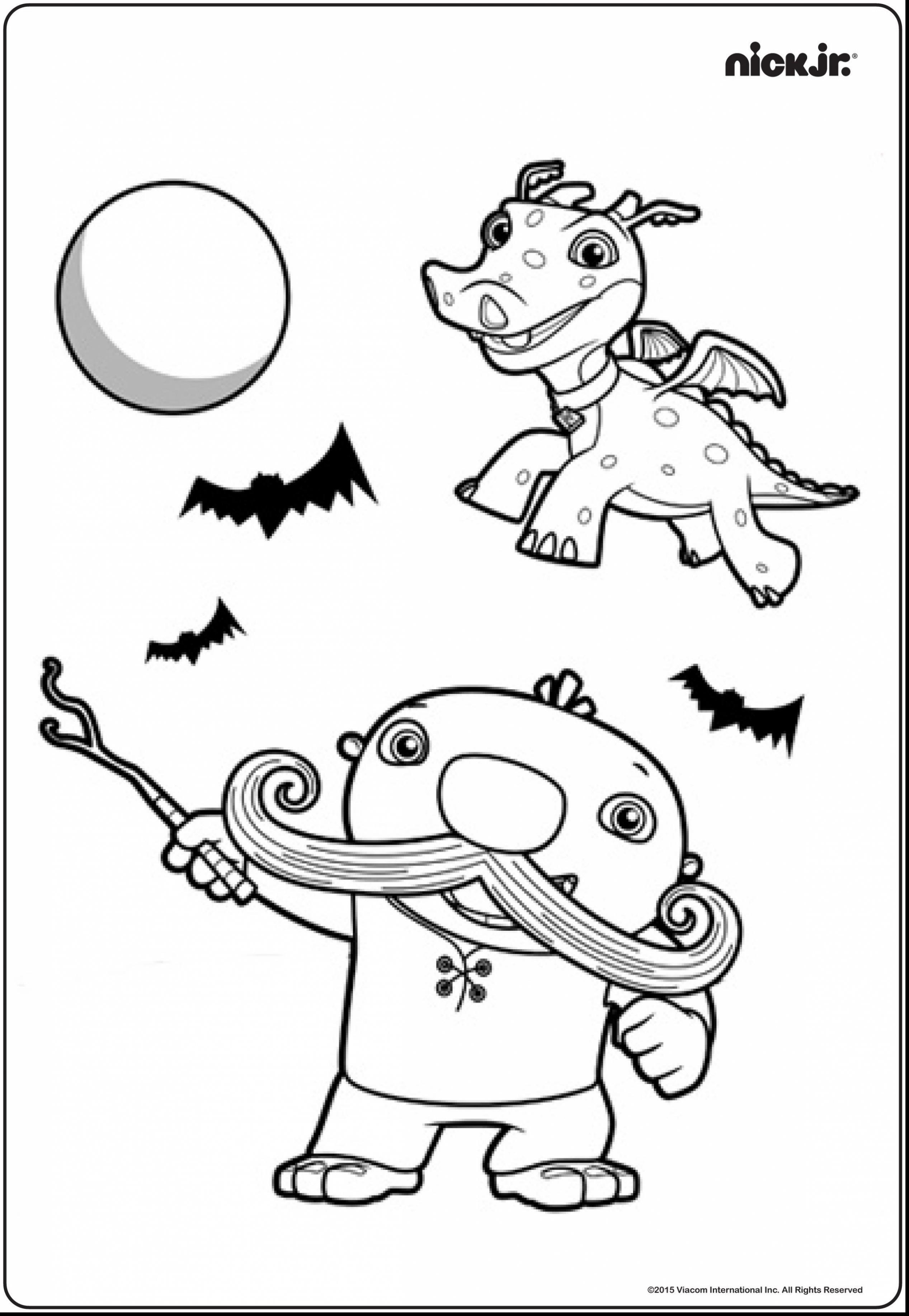 2534x3665 Nick Jr Halloween Coloring Pages Unbelievable Nick Jr Halloween