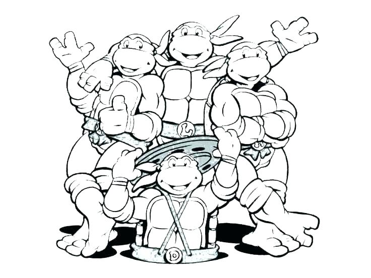 736x552 Teenage Mutant Ninja Turtles Coloring Page Elegant Nickelodeon