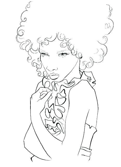 465x640 Nicki Minaj Coloring Pages Coloring Pages Coloring Pages Boondocks