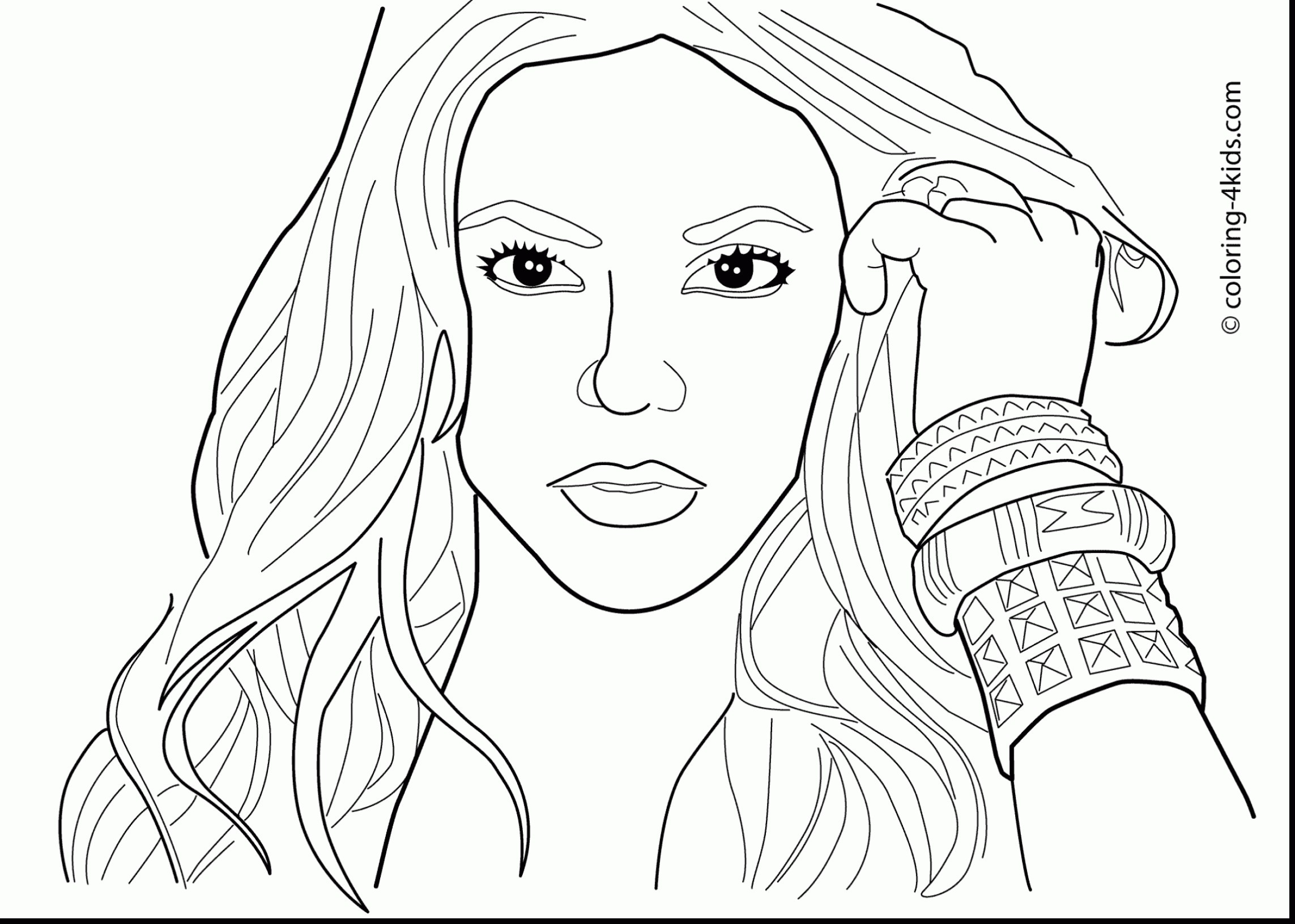 2286x1631 Nicki Minaj Coloring Pages