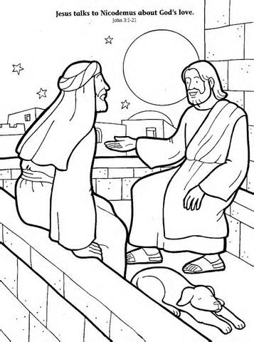 357x480 Jesus And Nicodemus