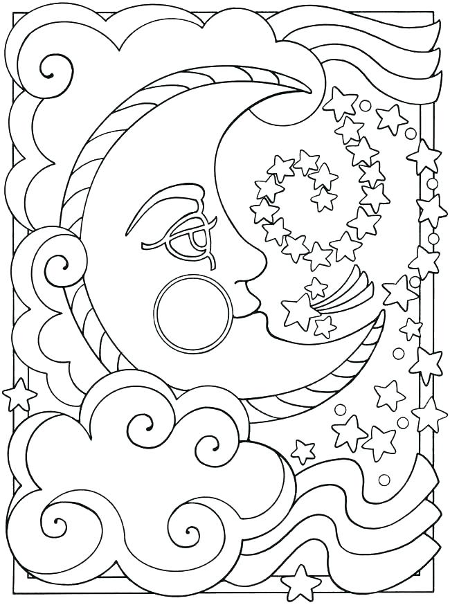 650x874 Nicodemus Coloring Page